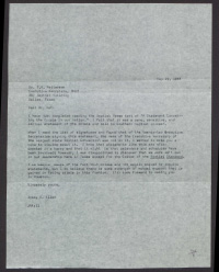 Thumbnail image: General Correspondence (1960-1969)