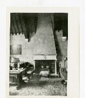 Generated thumbnail: Interior view of fireplace in Graylyn Estate mansion