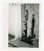 Generated thumbnail: Ornate andiron at Graylyn Estate mansion