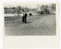 Generated thumbnail: Bowman and Nathalie Gray by the pond