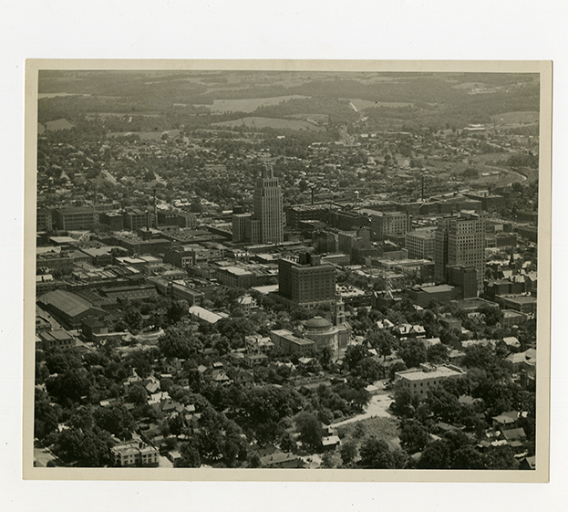 Aerial View of Winston-Salem, North Carolina