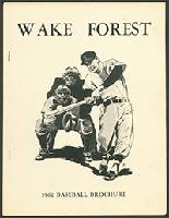 Generated thumbnail: Wake Forest 1962 Baseball Brochure