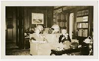 Generated thumbnail: Three Women in a Library Sitting Room