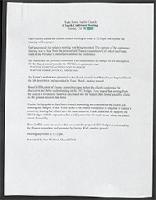 Generated thumbnail: Congregational meeting materials (2000 December 9-2012 December 2); Wake Forest Baptist Church (Forsyth County, N.C.)