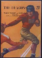 Generated thumbnail: Homecoming 1937 football program [Wake Forest vs Carolina]