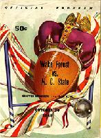 Generated thumbnail: Homecoming 1948 football program [Wake Forest vs N.C. State]