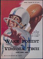 Generated thumbnail: Homecoming 1959 football program [Wake Forest vs Virginia Tech]