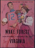 Generated thumbnail: Homecoming 1961 football program [Wake Forest vs Virginia]