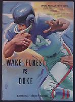 Generated thumbnail: Homecoming 1962 football program [Wake Forest vs Duke]