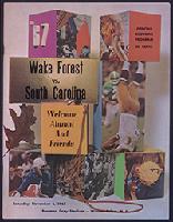 Generated thumbnail: Homecoming 1967 football program [Wake Forest vs South Carolina]