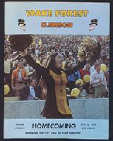 Generated thumbnail: Homecoming 1972 football program [Wake Forest vs Clemson]