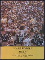 Generated thumbnail: Homecoming 1981 football program [Wake Forest vs Duke]