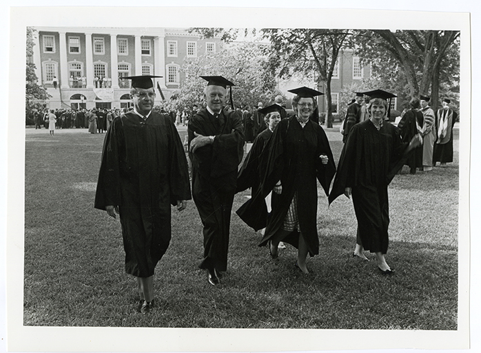 Board of Trustees at commencement