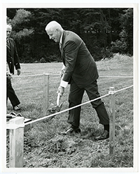 Generated thumbnail: Board of Trustees at fine arts center groundbreaking - George Paschal