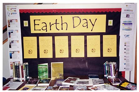Library events and exhibits - Earth Day