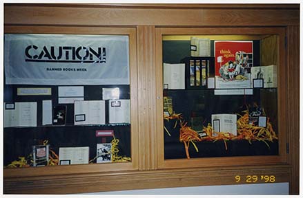 Library events and exhibits -Banned Books Week