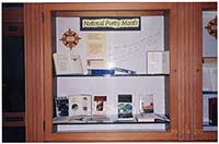 Generated thumbnail: Library events and exhibits - National Poetry Month