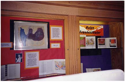 Library events and exhibits - Helen Frankenthaler