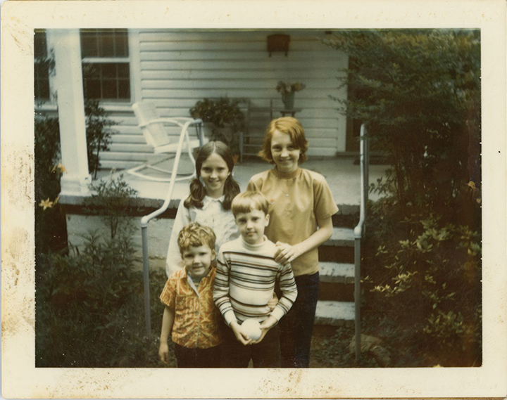 Color snapshot of Benjamin Sledd's great grandchildren