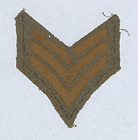 Generated thumbnail: Uniform patch, possibly sergeant (circa 1914-1918)
