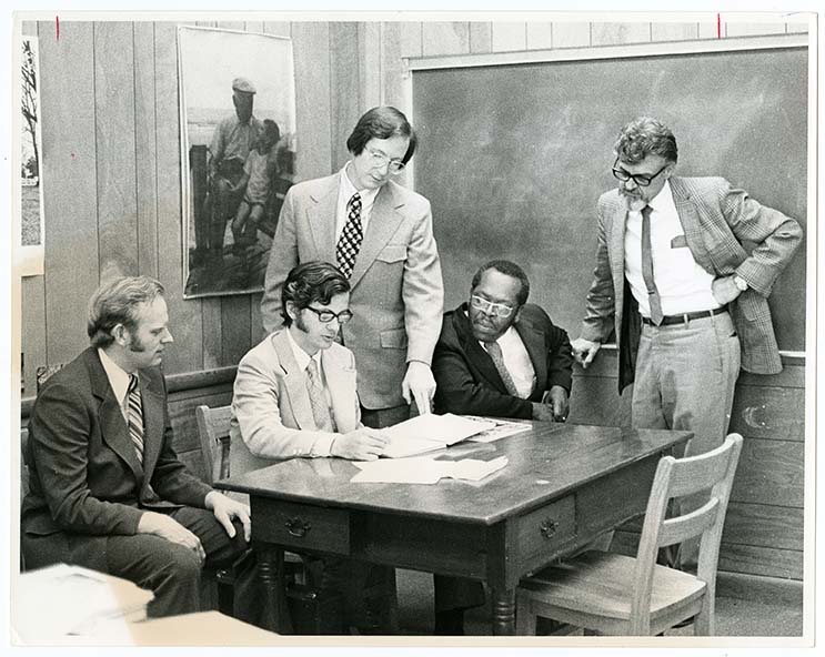 Faculty and staff groups, unidentified