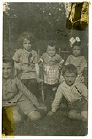 Generated thumbnail: Kurt Baum in group photograph with other children