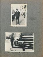 Generated thumbnail: Serviceman and car with NOB license and star