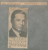 Generated thumbnail: Bowman Gray Jr. newspaper clipping from the Winston-Salem Journal