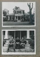 Generated thumbnail: Photographs of house and goup photo on steps